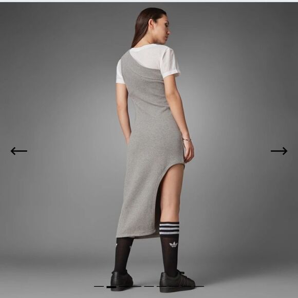 Adidas Blue Version Women’s Size XS One Shoulder Dress - Picture 8 of 9